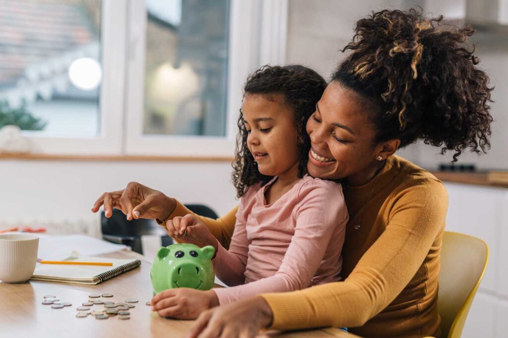 Parent Teaching Child