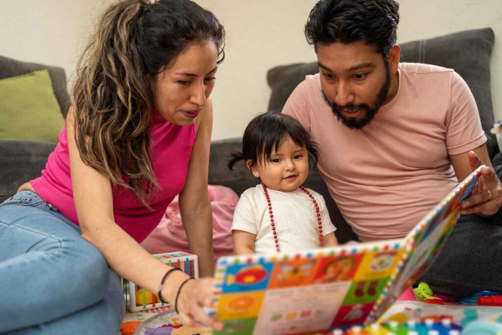 Parent Teaching Child