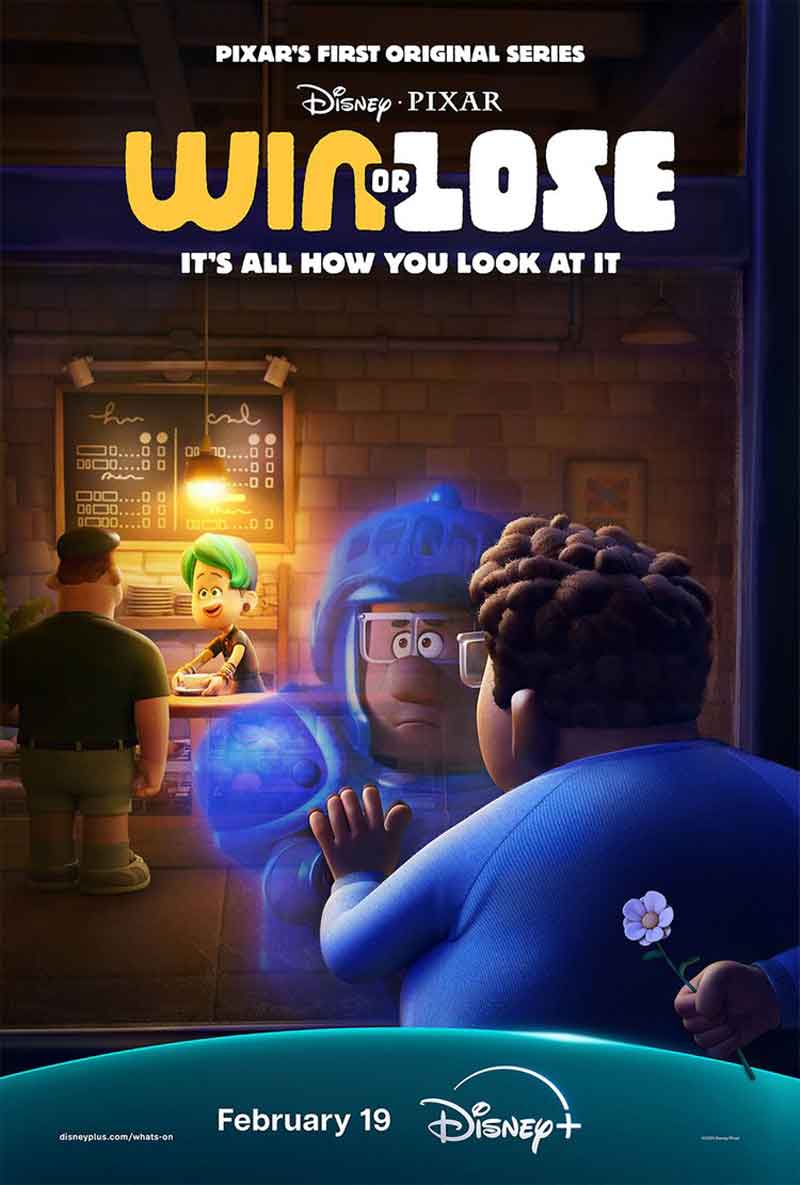 Pixar Win Or Lose Poster