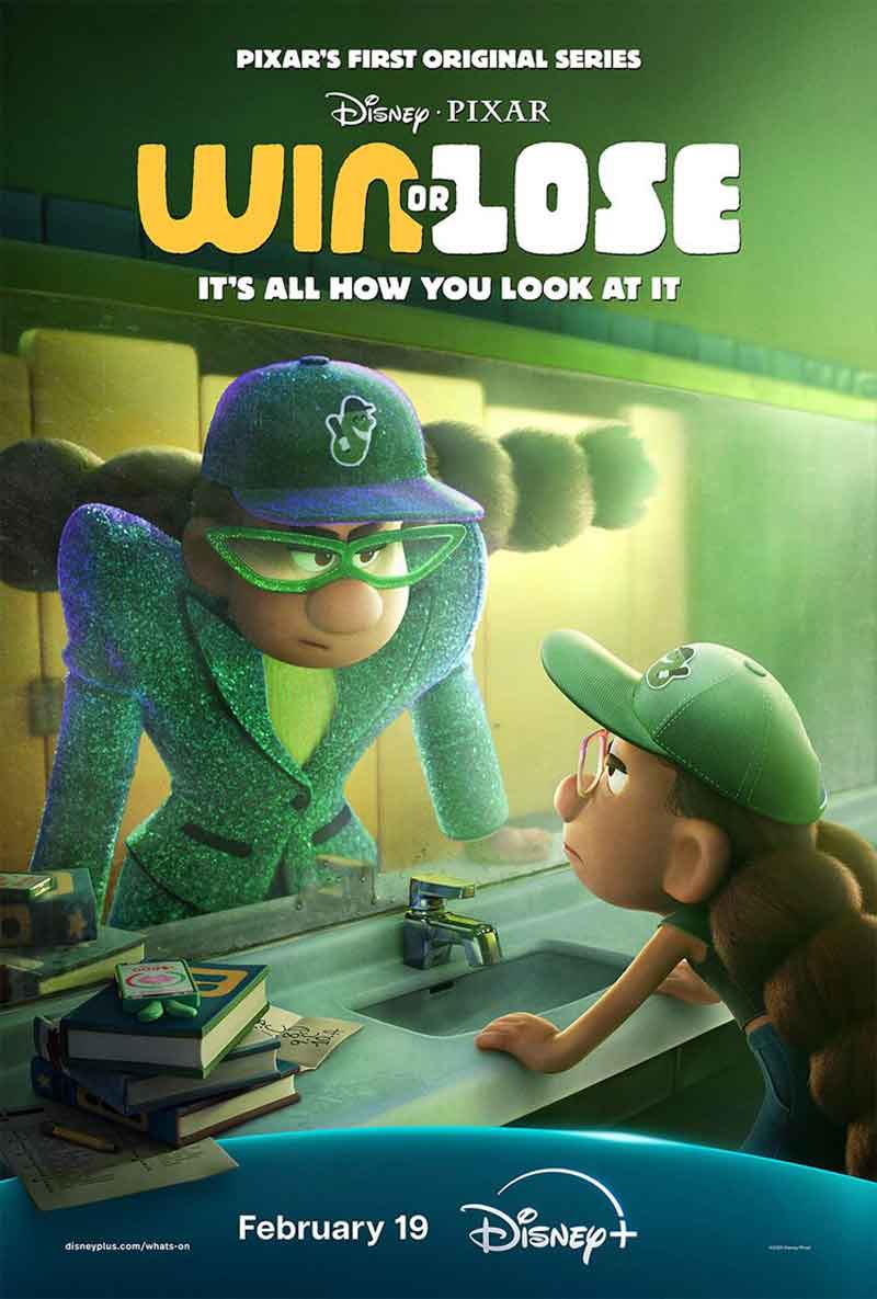 Pixar Win Or Lose Poster