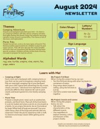 Funshine Express PreK August Newsletter